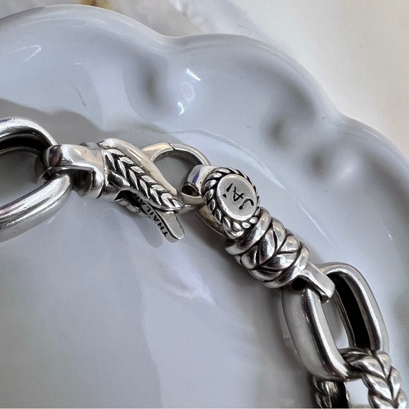Jai John Hardy Textured Bracelet Sterling Silver 925 - Picture 4 of 9